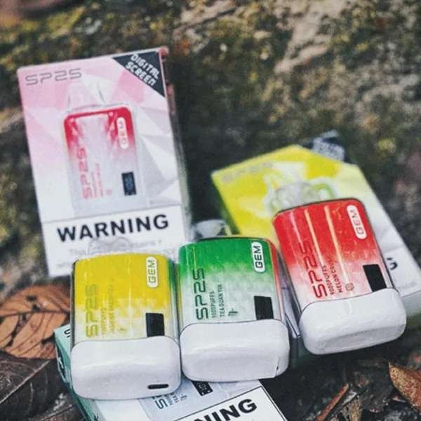 SP2 思博瑞9000一次性電子煙推薦 | SP2S GEM 9000口拋棄式電子煙 | 12ml大容量煙油 | 智能顯示屏 - 台灣現貨速發